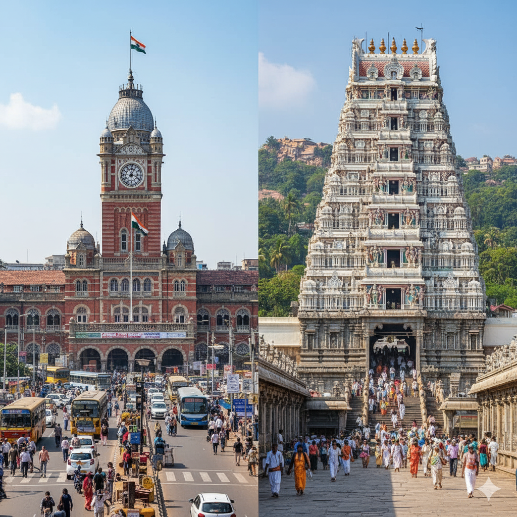 Book Your Chennai to Tirupati Two Day Package with Darshan & Sightseeing